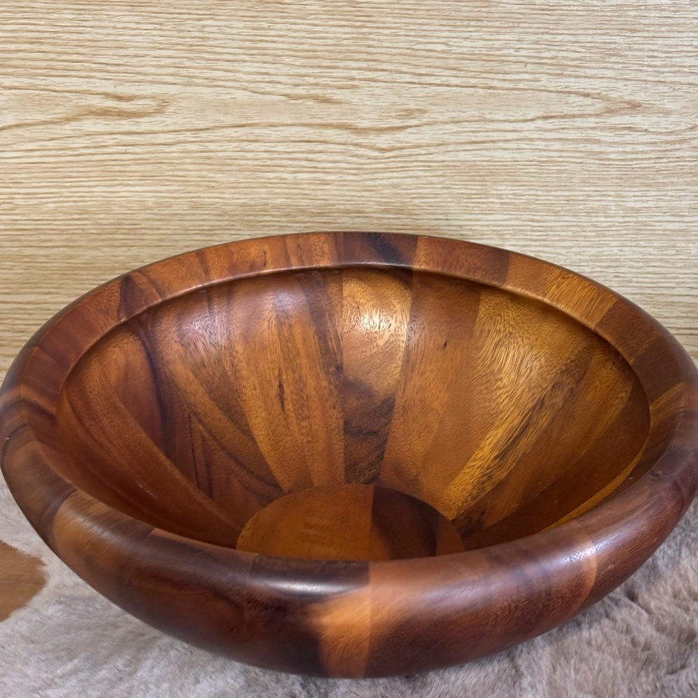 Large Jens Quistgaard Teak Bowl for Dansk Ihq Denmark